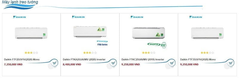 Daikin Air Conditioners from BLUESEA Wholesale