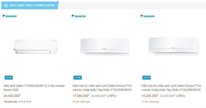 Daikin Air Conditioners from the Air Conditioning Superstore