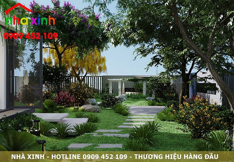 villa garden design