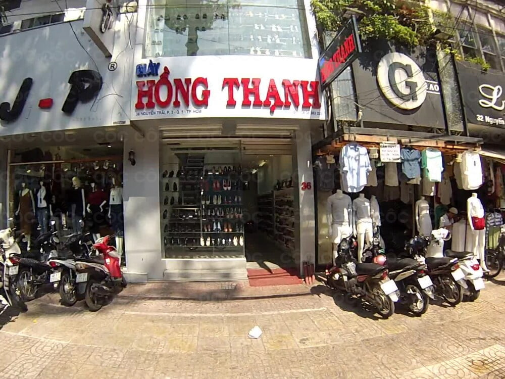 cửa hàng giày tây Hồng Thạnh