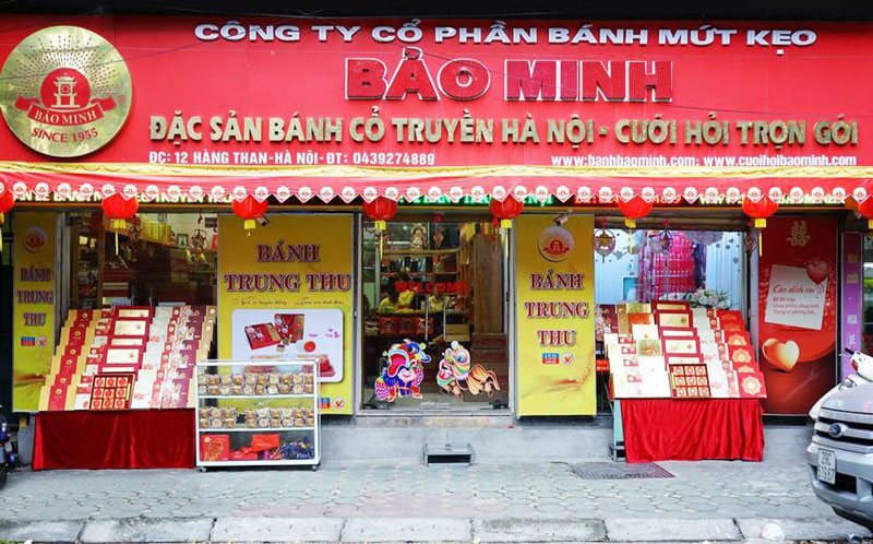 Cửa hàng bánh cốm Bảo Minh