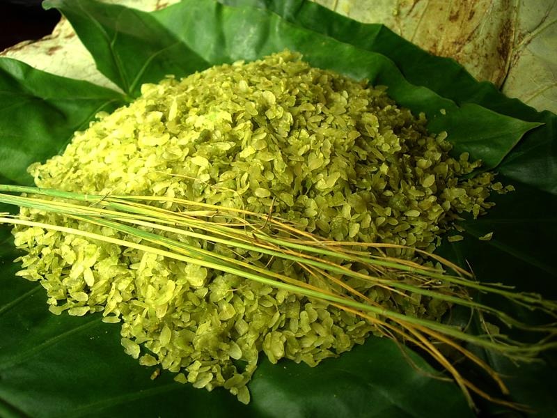 The Essence and Tradition of Hanoi's Green Rice Flake Cakes