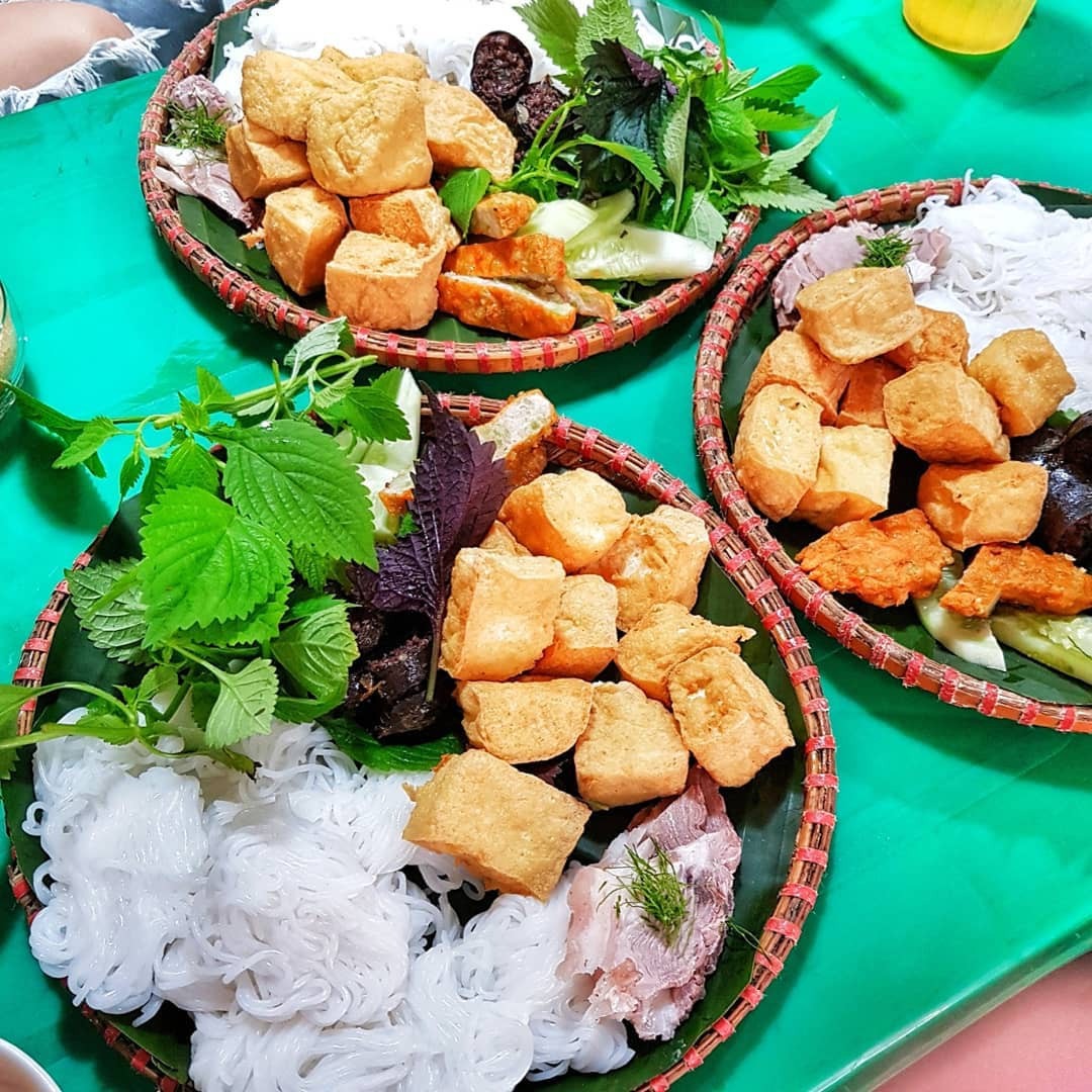 Hanoi 82's Vermicelli With Tofu And Shrimp Paste
