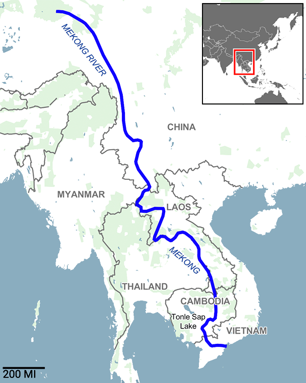 Vietnam's longest river - Mekong