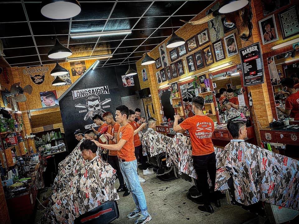men's hair salon - long